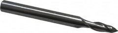Magafor - 4mm Body Diam, 90°, 2" OAL, Solid Carbide Spotting Drill - Eagle Tool & Supply