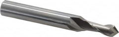 Magafor - 6mm Body Diam, 90°, 2-3/8" OAL, Solid Carbide Spotting Drill - Eagle Tool & Supply