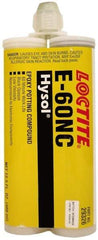 Loctite - 400 mL Cartridge Two Part Epoxy - 60 min Working Time, 3,110 psi Shear Strength, Series E-60NC - Eagle Tool & Supply