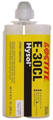 Loctite - 200 mL Cartridge Two Part Epoxy - 30 min Working Time, 4,270 psi Shear Strength, Series E-30CL - Eagle Tool & Supply