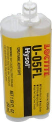 Loctite - 50 mL Cartridge Two Part Urethane Adhesive - 5 min Working Time, 3,110 psi Shear Strength, Series U-05FL - Eagle Tool & Supply