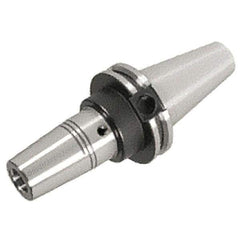 Iscar - 3/4" Hole Diam, CAT40 Taper Shank Shrink Fit Tool Holder & Adapter - 4" Projection, 1.299" Nose Diam, 2.05" Clamping Depth, 25,000 RPM, Through Coolant - Exact Industrial Supply