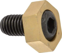 Gibraltar - 1" Hex, 1/2-13 Stud Thread, Symmetrical Hex Clamp - 0.11" Hex Height, 29/32" Thread Length, 10 Clamps - Eagle Tool & Supply