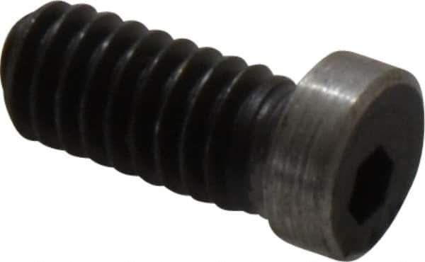 Gibraltar - 8-32, 3/8" Long, Steel, Cam Clamp Screw - 5/16" Hex, Use with Gibraltar Fixture Clamp 00642579 - Eagle Tool & Supply