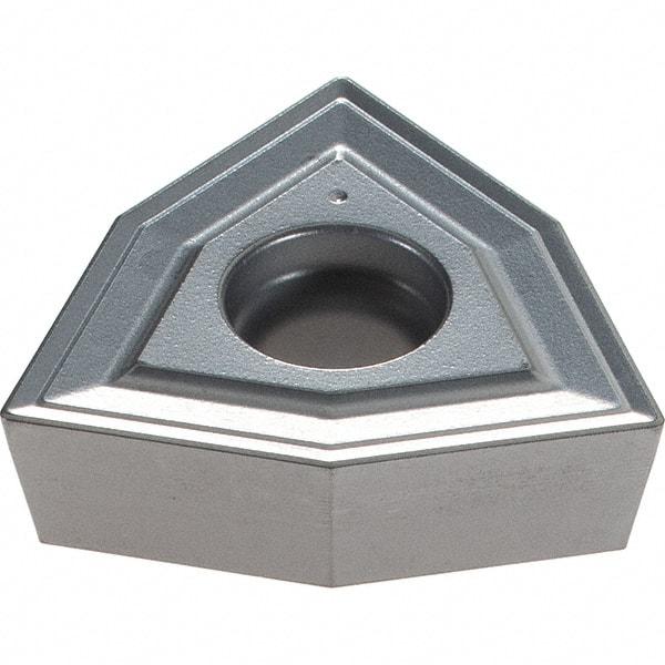 Komet - WOEX100504 01 Grade K10 Carbide Indexable Drill Insert - Uncoated, Trigon, 15mm Inscribed Circle - Eagle Tool & Supply
