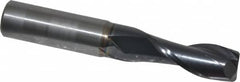 OSG - 13/32", 1" LOC, 7/16" Shank Diam, 2-3/4" OAL, 2 Flute, Solid Carbide Square End Mill - Eagle Tool & Supply