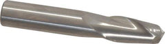 OSG - 1/2", 1" LOC, 1/2" Shank Diam, 3" OAL, 2 Flute, Solid Carbide Square End Mill - Single End, Uncoated, Spiral Flute, 30° Helix, Centercutting, Right Hand Cut, Right Hand Flute, Series 402 - Eagle Tool & Supply