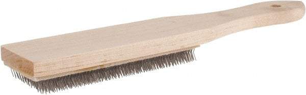 Lutz - 8-1/2" Long Abrasive File Card - Wood Handle - Eagle Tool & Supply