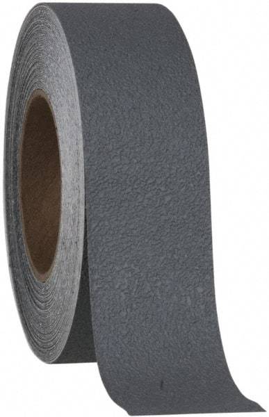 NMC - Gray Solid Color Anti-Slip Vinyl Tape - 24" Wide x 60' Long x 0.02" Thick, General Traffic - Eagle Tool & Supply
