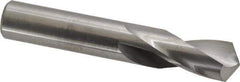 M.A. Ford - 31/64" 118° Spiral Flute Solid Carbide Screw Machine Drill Bit - Bright Finish, Right Hand Cut, 1-1/4" Flute Length, 3" OAL, Faceted Point, Straight Shank - Eagle Tool & Supply