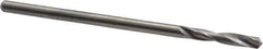 M.A. Ford - #41 118° Spiral Flute Solid Carbide Screw Machine Drill Bit - Bright Finish, Right Hand Cut, 1/2" Flute Length, 2" OAL, Faceted Point, Straight Shank - Eagle Tool & Supply
