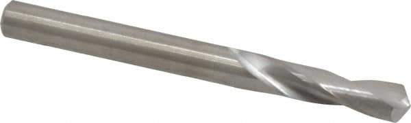M.A. Ford - 0.234" 118° Spiral Flute Solid Carbide Screw Machine Drill Bit - Bright Finish, Right Hand Cut, 1" Flute Length, 2-1/2" OAL, Faceted Point, Straight Shank - Eagle Tool & Supply
