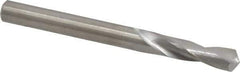 M.A. Ford - 0.234" 118° Spiral Flute Solid Carbide Screw Machine Drill Bit - Bright Finish, Right Hand Cut, 1" Flute Length, 2-1/2" OAL, Faceted Point, Straight Shank - Eagle Tool & Supply