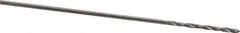M.A. Ford - 1/32" 118° Solid Carbide Jobber Drill - Bright Finish, Right Hand Cut, Spiral Flute, Straight Shank, 1-1/2" OAL, Faceted Point - Eagle Tool & Supply