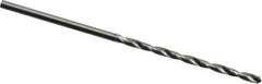 M.A. Ford - 3/64" 118° Solid Carbide Jobber Drill - Bright Finish, Right Hand Cut, Spiral Flute, Straight Shank, 1-1/2" OAL, Faceted Point - Eagle Tool & Supply