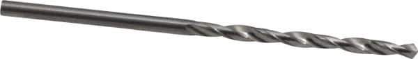 M.A. Ford - 1/16" 118° Solid Carbide Jobber Drill - Bright Finish, Right Hand Cut, Spiral Flute, Straight Shank, 1-1/2" OAL, Faceted Point - Eagle Tool & Supply