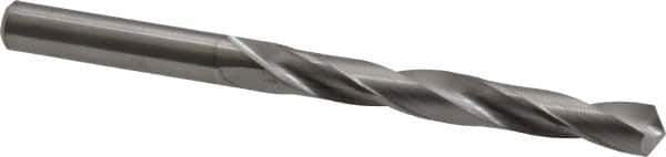 M.A. Ford - Letter E (1/4) 118° Solid Carbide Jobber Drill - Bright Finish, Right Hand Cut, Spiral Flute, Straight Shank, 3-1/4" OAL, Faceted Point - Eagle Tool & Supply