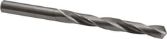 M.A. Ford - Letter E (1/4) 118° Solid Carbide Jobber Drill - Bright Finish, Right Hand Cut, Spiral Flute, Straight Shank, 3-1/4" OAL, Faceted Point - Eagle Tool & Supply