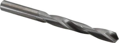 M.A. Ford - 25/64" 118° Solid Carbide Jobber Drill - Bright Finish, Right Hand Cut, Spiral Flute, Straight Shank, 4-1/2" OAL, Faceted Point - Eagle Tool & Supply