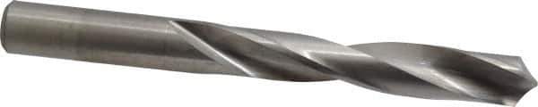 M.A. Ford - 33/64" 118° Solid Carbide Jobber Drill - Bright Finish, Right Hand Cut, Spiral Flute, Straight Shank, 5" OAL, Faceted Point - Eagle Tool & Supply