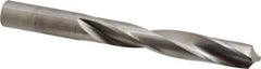 M.A. Ford - 17/32" 118° Solid Carbide Jobber Drill - Bright Finish, Right Hand Cut, Spiral Flute, Straight Shank, 5" OAL, Faceted Point - Eagle Tool & Supply