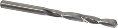 M.A. Ford - #5 118° Solid Carbide Jobber Drill - Bright Finish, Right Hand Cut, Spiral Flute, Straight Shank, 3" OAL, Faceted Point - Eagle Tool & Supply