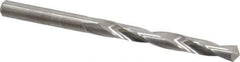 M.A. Ford - #12 118° Solid Carbide Jobber Drill - Bright Finish, Right Hand Cut, Spiral Flute, Straight Shank, 2-3/4" OAL, Faceted Point - Eagle Tool & Supply