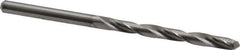 M.A. Ford - #31 118° Solid Carbide Jobber Drill - Bright Finish, Right Hand Cut, Spiral Flute, Straight Shank, 2-1/4" OAL, Faceted Point - Eagle Tool & Supply