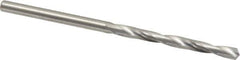 M.A. Ford - #40 118° Solid Carbide Jobber Drill - Bright Finish, Right Hand Cut, Spiral Flute, Straight Shank, 2" OAL, Faceted Point - Eagle Tool & Supply