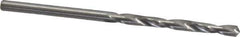 M.A. Ford - #41 118° Solid Carbide Jobber Drill - Bright Finish, Right Hand Cut, Spiral Flute, Straight Shank, 2" OAL, Faceted Point - Eagle Tool & Supply