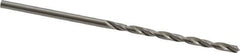M.A. Ford - #55 118° Solid Carbide Jobber Drill - Bright Finish, Right Hand Cut, Spiral Flute, Straight Shank, 1-1/2" OAL, Faceted Point - Eagle Tool & Supply