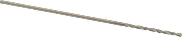 M.A. Ford - #68 118° Solid Carbide Jobber Drill - Bright Finish, Right Hand Cut, Spiral Flute, Straight Shank, 1-1/2" OAL, Faceted Point - Eagle Tool & Supply