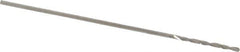 M.A. Ford - #70 118° Solid Carbide Jobber Drill - Bright Finish, Right Hand Cut, Spiral Flute, Straight Shank, 1-1/2" OAL, Faceted Point - Eagle Tool & Supply