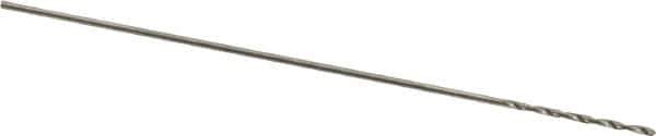 M.A. Ford - #77 118° Solid Carbide Jobber Drill - Bright Finish, Right Hand Cut, Spiral Flute, Straight Shank, 1-1/2" OAL, Faceted Point - Eagle Tool & Supply