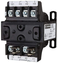 Eaton Cutler-Hammer - 1 Phase, 0.35 kVA, Control Transformer - 2 Input, 1 Output Winding, 50/60 Hz, 5-1/4 Inch Deep x 3-13/16 Inch High, 131°F Temp Rise - Eagle Tool & Supply