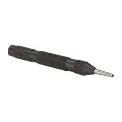 Value Collection - 5/8" Automatic Center Punch - 5" OAL, Steel - Eagle Tool & Supply