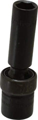 SK - 3/8" Drive 7/16" Deep Universal Impact Socket - 6 Points, 3-1/8" OAL - Eagle Tool & Supply