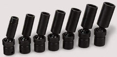 SK - 3/8" Drive 13mm Deep Universal Impact Socket - 6 Points, 3-9/64" OAL - Eagle Tool & Supply