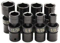SK - 1/2" Drive 1/2" Standard Universal Impact Socket - Eagle Tool & Supply