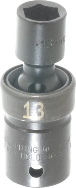 SK - 1/2" Drive 13mm Standard Universal Impact Socket - Eagle Tool & Supply