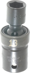 SK - 1/2" Drive 13mm Standard Universal Impact Socket - Eagle Tool & Supply