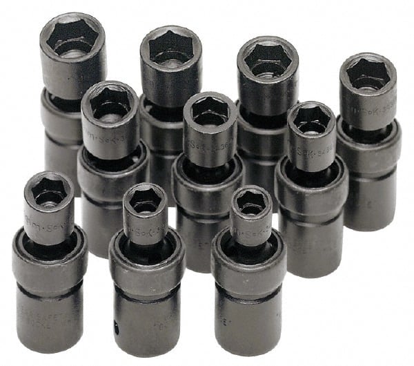 SK - 1/2" Drive 23mm Standard Universal Impact Socket - Eagle Tool & Supply