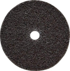 3M - 2" Diam, 1/4" Face Width, 1/4" Center Hole, Medium Grade, Aluminum Oxide Deburring Wheel - Unitized, Hard Density 7 Grade, 22,100 RPM - Eagle Tool & Supply