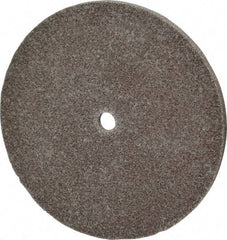 3M - 6" Diam, 1/4" Face Width, 1/2" Center Hole, Fine Grade, Aluminum Oxide Deburring Wheel - Unitized, Medium Density 5 Grade, 7,500 RPM - Eagle Tool & Supply