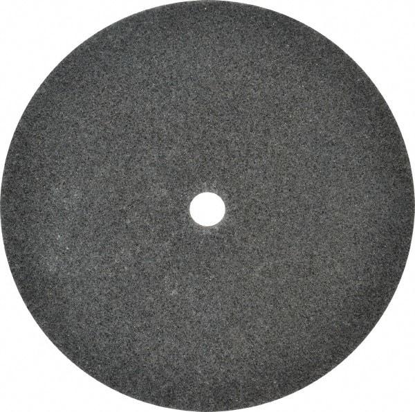 3M - 6" Diam, 1/4" Face Width, 1/2" Center Hole, Medium Grade, Silicon Carbide Deburring Wheel - Unitized, Hard Density 7 Grade, 7,500 RPM - Eagle Tool & Supply