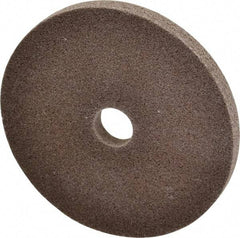 3M - 6" Diam, 1/2" Face Width, 1" Center Hole, Medium Grade, Aluminum Oxide Deburring Wheel - Unitized, Hard Density 7 Grade, 7,500 RPM - Eagle Tool & Supply