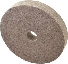 3M - 6" Diam, 1" Face Width, 1" Center Hole, Fine Grade, Aluminum Oxide Deburring Wheel - Unitized, Medium Density 5 Grade, 7,500 RPM - Eagle Tool & Supply