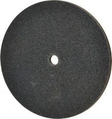 3M - 6" Diam, 1/4" Face Width, 1/2" Center Hole, Fine Grade, Silicon Carbide Deburring Wheel - Unitized, Medium Density 5 Grade, 7,500 RPM - Eagle Tool & Supply