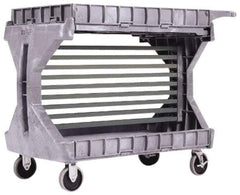 Akro-Mils - 35-3/4" Long x 1-3/4" Wide x 1" High, Cart Rail Kit - For 30936 - Eagle Tool & Supply