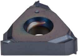 Kennametal - 16ER External Right Hand ISO Laydown Threading Insert - Grade KC5010, TiAlN Coated Carbide, 9.53mm Inscribed Circle - Eagle Tool & Supply